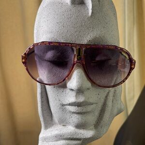 Carrera 5565 80s vintage purple mottled sunglasses. Never worn.